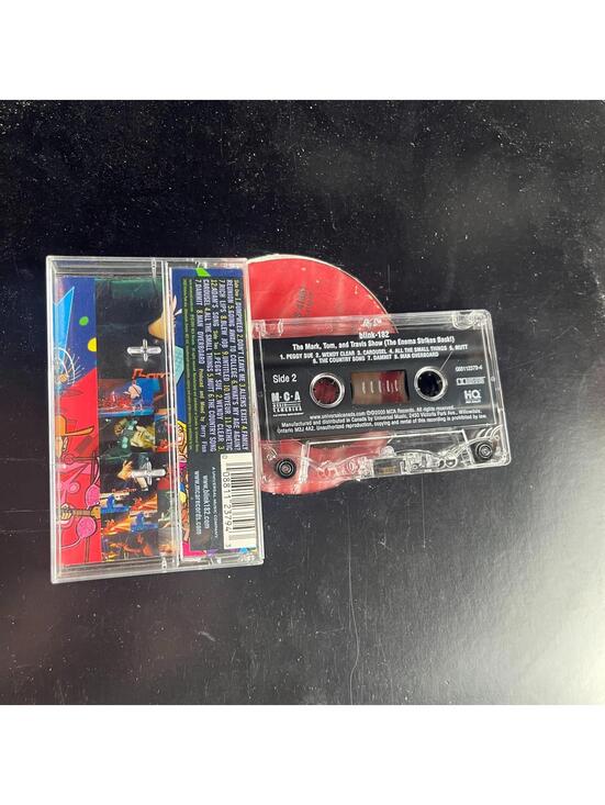 Blink-182 the Mark, Tom and Travis Show Cassette - Picture 2 of 4